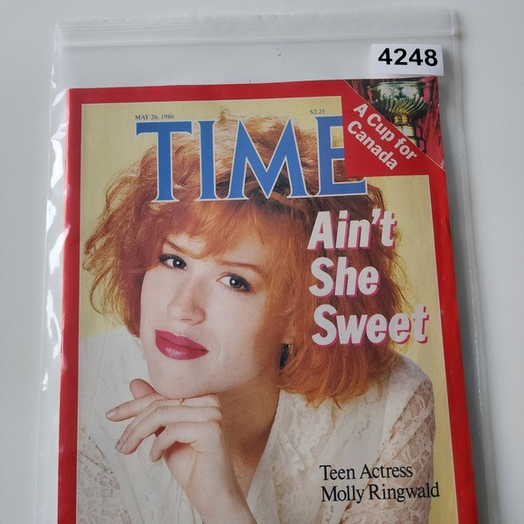 TIME Magazine May 26 1986 Molly Ringwald Vintage 80s Pop Culture Collectible - Picture 5 of 5